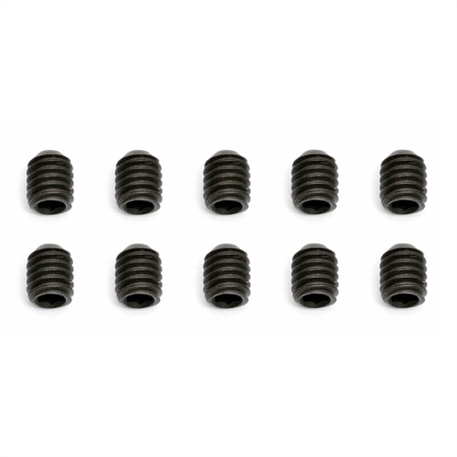 TEAM ASSOCIATED M4 X 5 SET SCREWS (10)